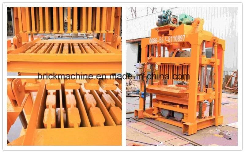 Qtj4-40 Semi-Autoamtic Concrete Block Machine Shengya Machinery Price in Nigeria