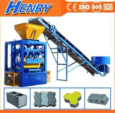 Germany Technology Qt4-24 Concrete Construction Building Material Hollow Block/ Brick Making Machine