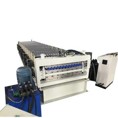 Galvanized Automatic Double Layer Tile Sheet Machine Roll Forming Making Machine Roller Forming Machine