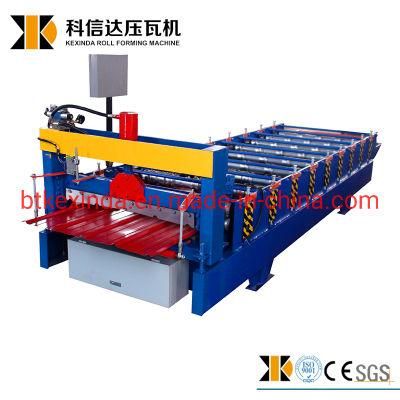 Kexinda Xn-900 Sheet Color Glazed Panel Roll Forming Line Machine Low Price