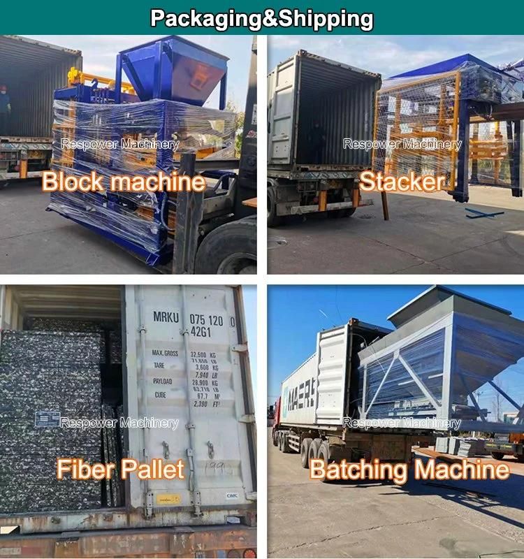 Automatic Concrete Block Machine for Sale in Africa