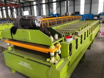 High Speed Color Corrugated Roofing Panrl Steel Sheet Roll Forming Machine