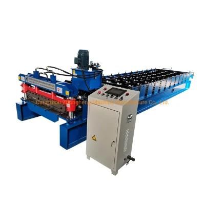 Metal Roofing Sheet Corrugating Iron Sheet Roll Forming Making Machine Cold Galvanizing Line