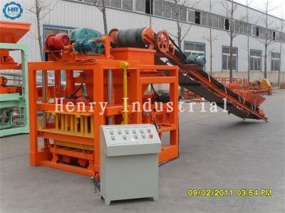 Qtj4-26 Lego Automatic Concrete Hollow Block Brick Construction Machine