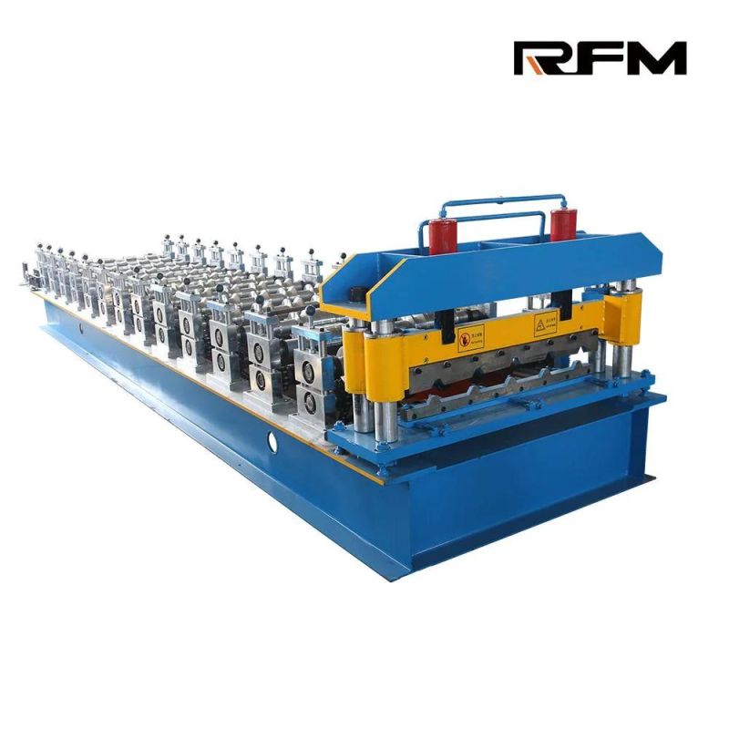 Colored Steel Panel Metal Sheet Ibr Trapezoid Roof Tile Making Roll Forming Machine