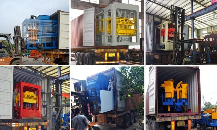 Qmy10-15 Mobile Concrete Block Making Machine Hollow Block Machine Price