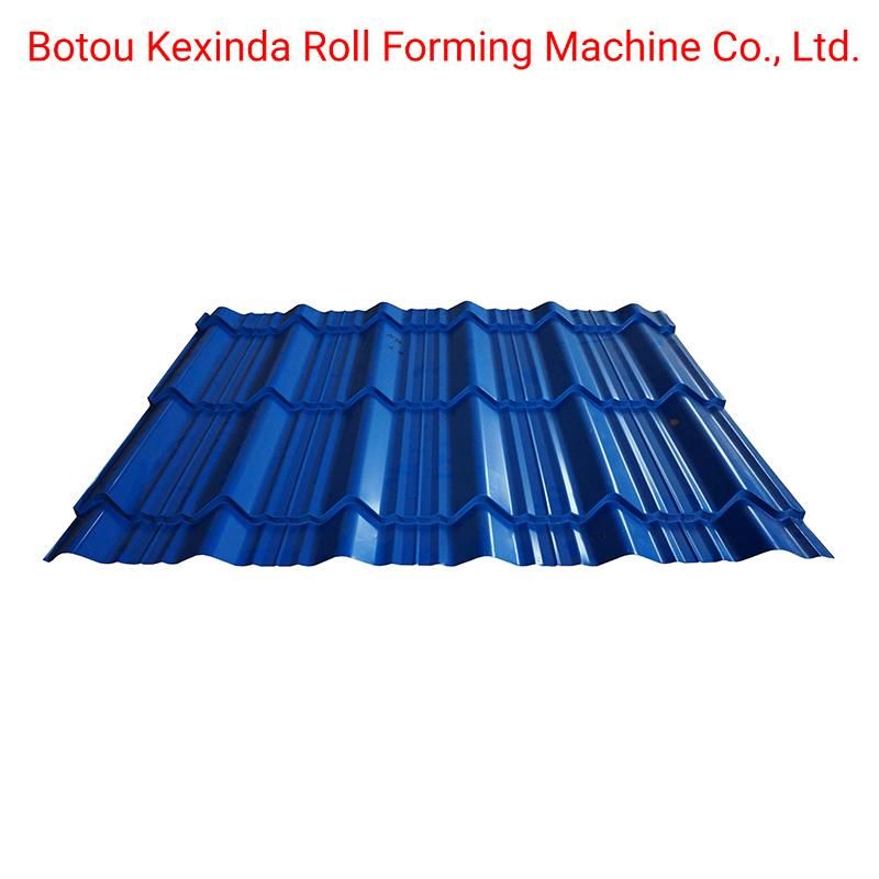 Kexinda 960 Glazed Metal Roofing Tile Roll Forming Machine