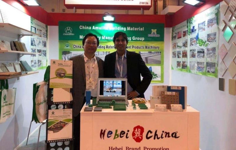 After The Installation Is Completed, It Will Be Withdrawn Cement Fiber Board Machine