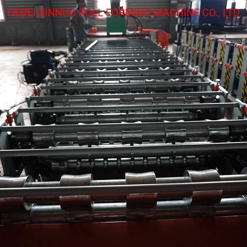 Double Layer Corrugated Roofing Sheet Machine for Mobile House