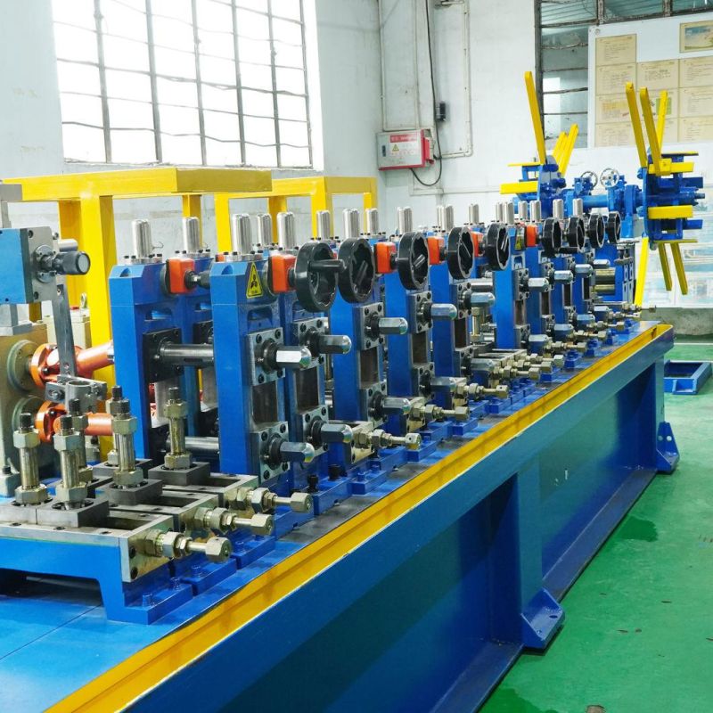 High Speed Steel Tube Roll Forming Machine Industrial Ss Tube Machine Duct Welding Machine