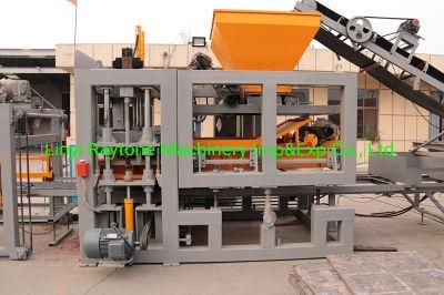Qt10-15 Hydraulic Brick Pressing Plant Concrete Block Making Machine