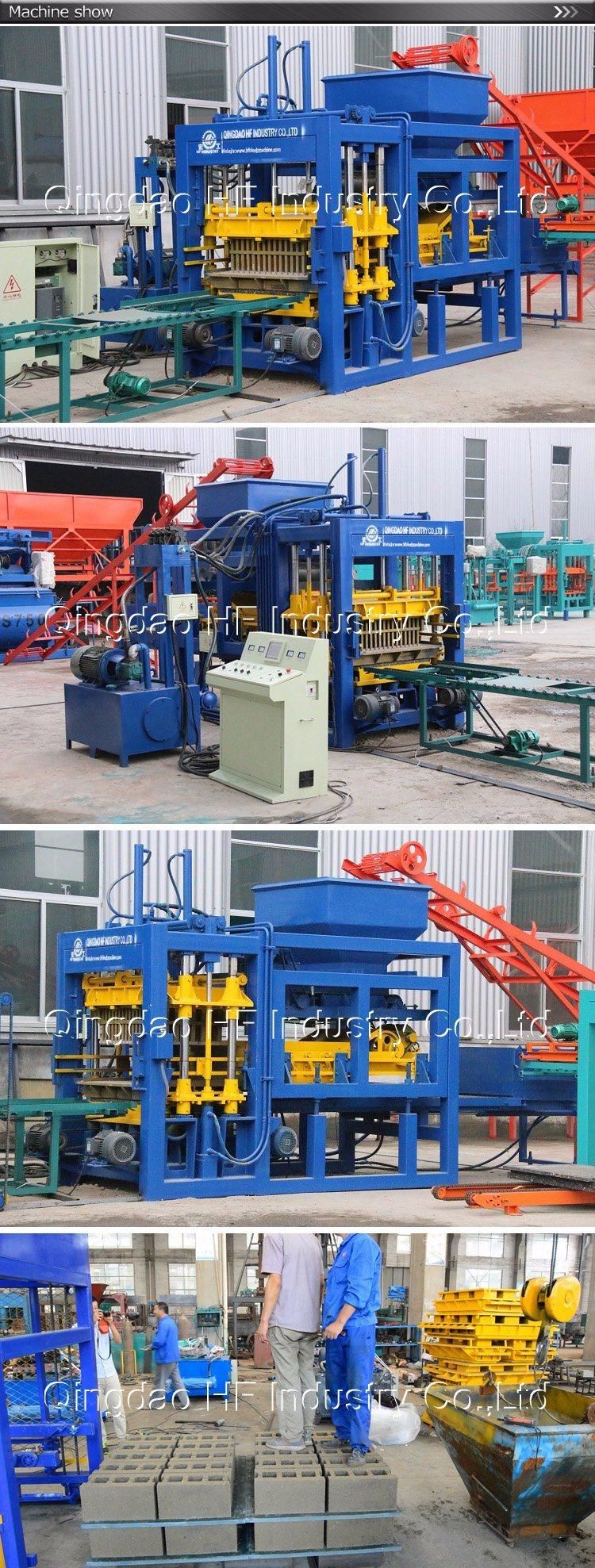 6 8 Inches Hollow Block Making Machine Qt8 15 Brick Making Machinery