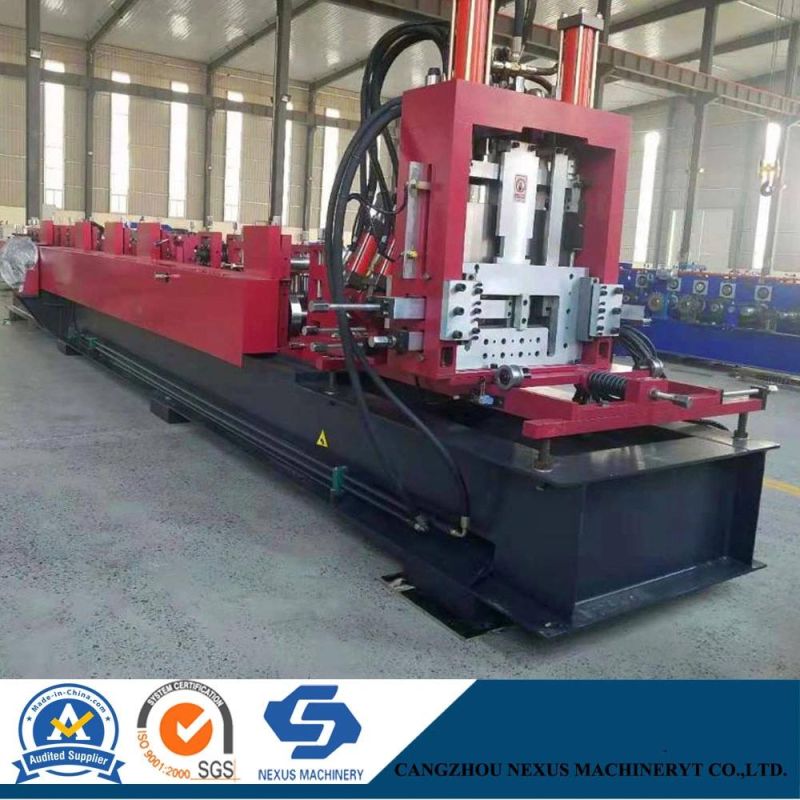 Automatic C Purlin Machine/C75-300 Purlin Roll Forming Machine