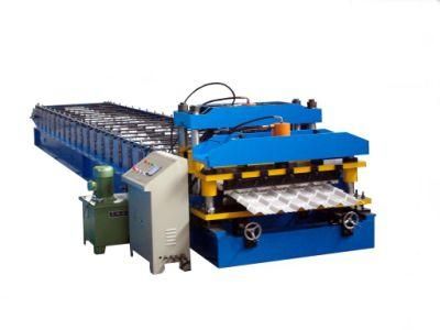 Glazed Tile Metal Roofing Sheet Roll Forming Machine