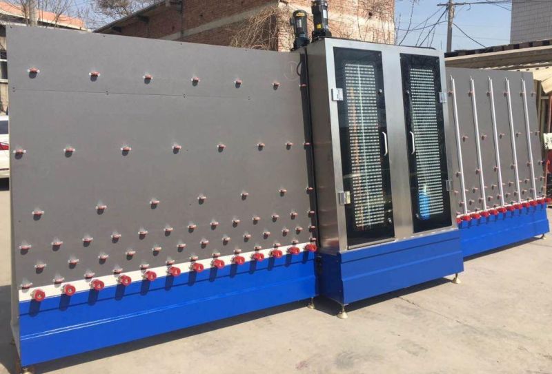 Vertical Insulating Glass Washing Machine with Open Top