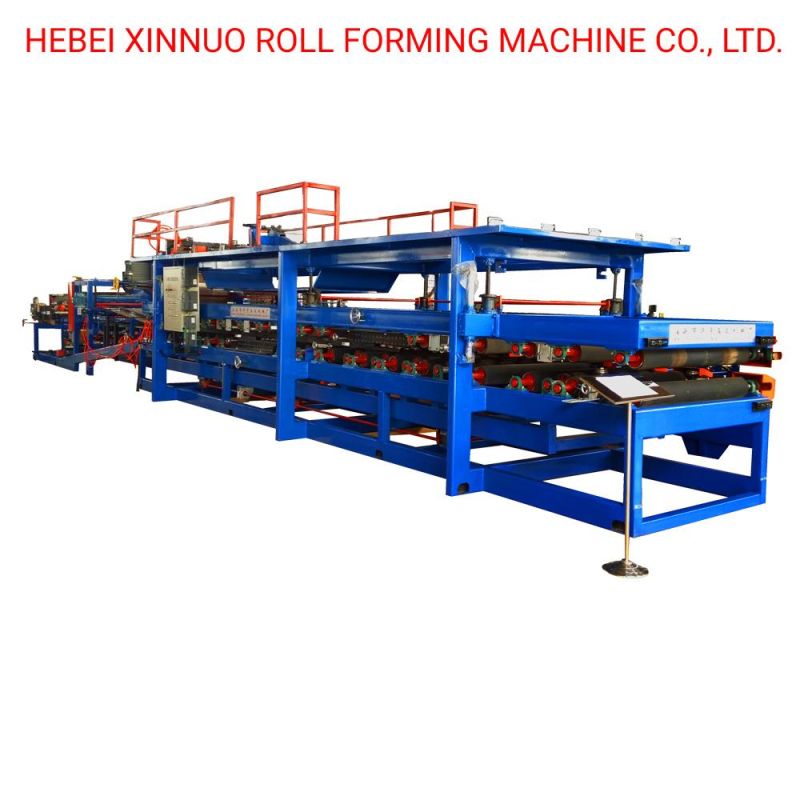 8 Slice Electric Lightweight Metal Sandwich Panel Maker Roll Forming Machine