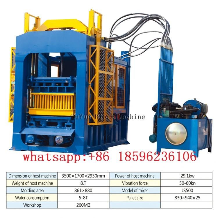High Quality Qt6-15 Fully Automatic Block Making Machine in Africa, Paving Brick Making Machine South Africa, Paving Bricks Machine