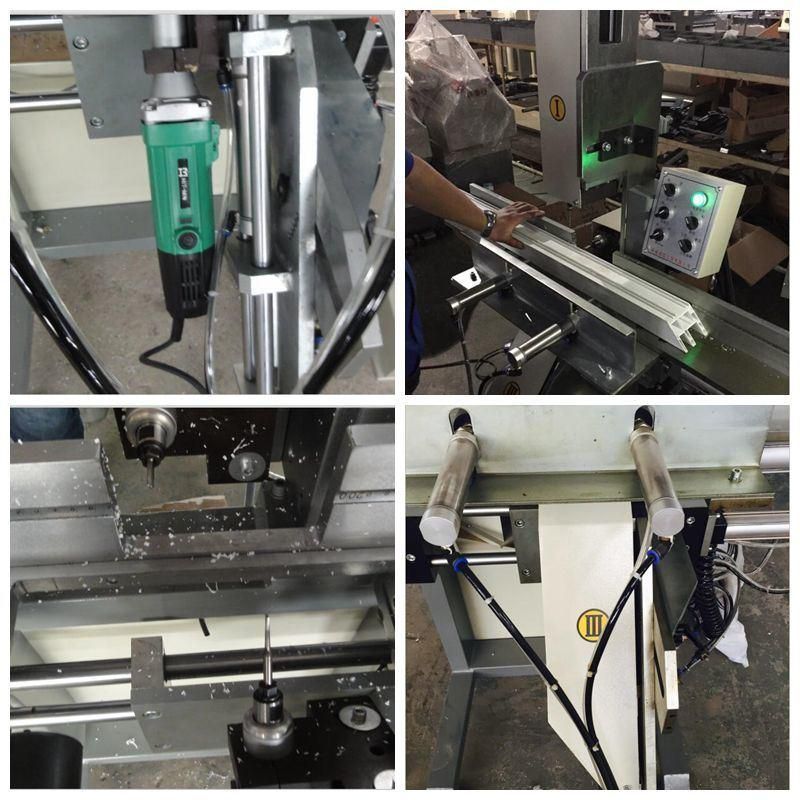 UPVC Window Auto Shaft End Milling Machine Automatic Water Slot Milling Machine