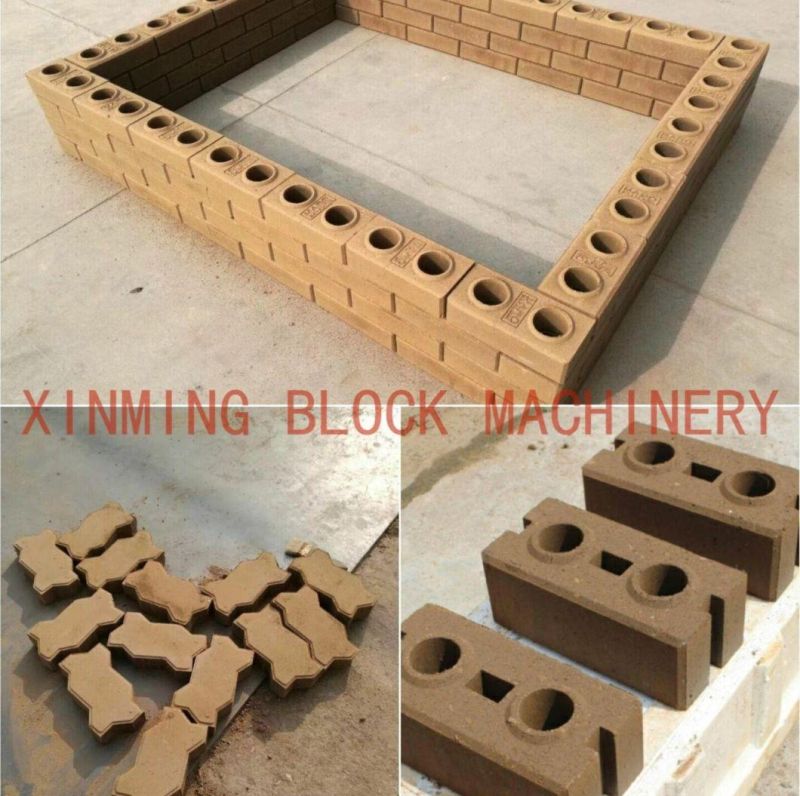 Construction Material Making Machine Hollow Brick, Solid Brick, Paver Brick Making Machine Block Machinery Xm 2-10 Clay Brick Making Machine