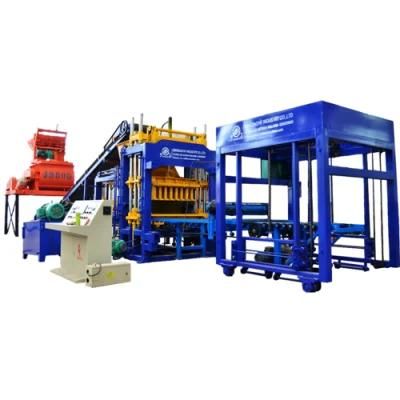 Qt5-15 Ceramic Brick Making Machine / Full Automatic Block Making Production Line