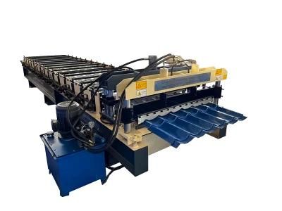 High Quality Glazed Tile Ibr Sheet Double Layer Trapezoidal Roof Press Making Machine Roll Forming Machinery