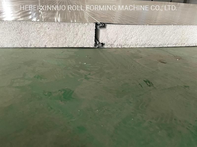 Xinnuo Manufacturing EPS Z Lock Sandwich Roof Panel Production Line