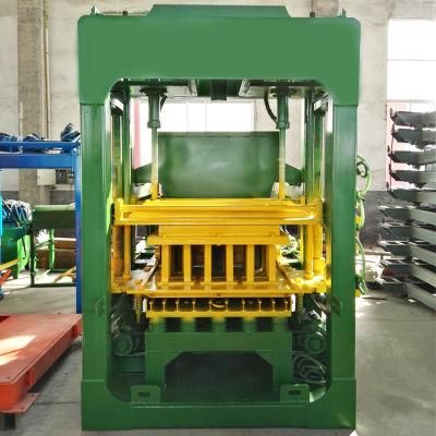 Qt8-15 Fully Automatic Concrete Hollow Block Brick Machine Production Line