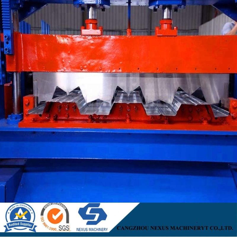 Galvanized Sheet Automatic Floor Deck Machine Floor Decking Roll Formig Machine