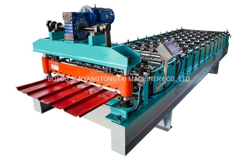 Trpezoidal Roof Sheet Wall Roof Plate Roll Forming Machine