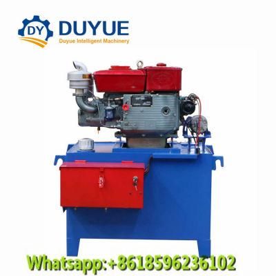 No Electricity Qt4-30 Concrete Paving Making Machine in Kenya