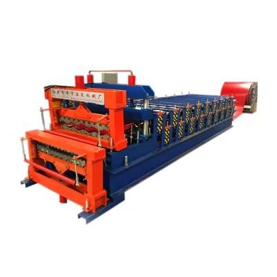 Double Layer Roll Forming Machine Roll Formers Metal Roofing Corrugated Steel Sheet Wall Panel Tile Making Machine