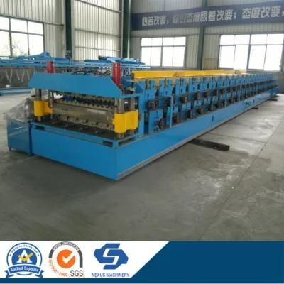 Customized Profile Color Steel Corrugated Roof Tile Roll Forming Machine