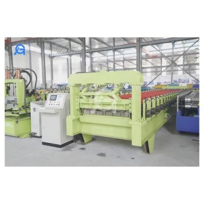 Trapezoid Steel Panel Roll Forming Machine Roof Wall Panel Roll Forming