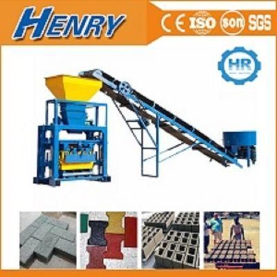 Qt40-1 Hot Selling Manual Block Paver Machine Concrete and Cement Making Machine