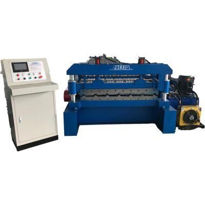 988 Traprzoid Roofing Panel Roll Forming Machine Matel Cold Roll Forming Machine for Building Machinery