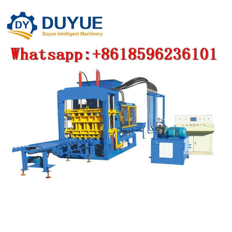 German Technology Qt6-15 Hydraulic Fully Automatic Cement Brick Making Machine Building Construction Machinery