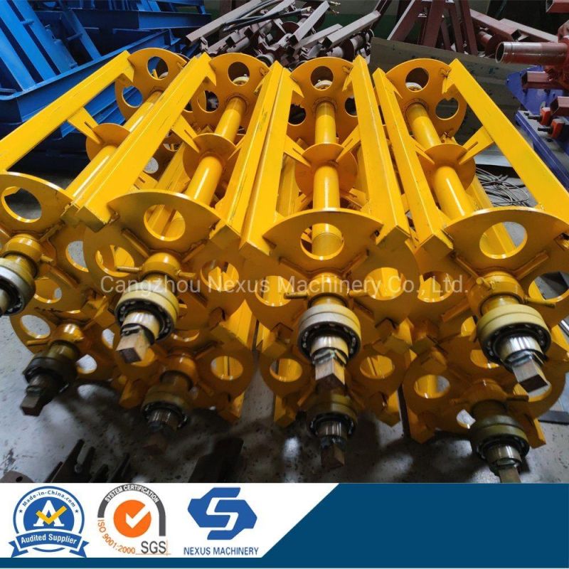 5 Ton Steel Coil Decoiler Manual Uncoiler Machine Metal Roll Holder