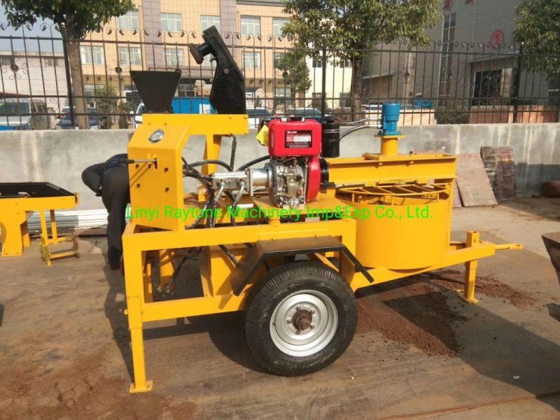 M7mi Earth Brick Moulding Machine Mobile Clay Brick Making Machine