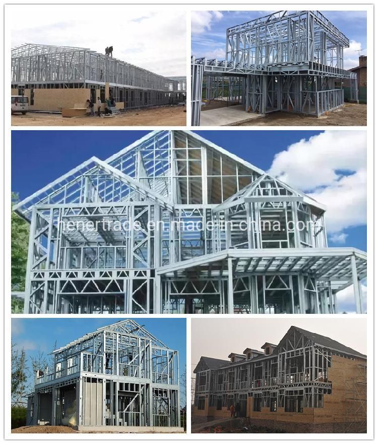 Lgs Light Gauge Steel Framing Building for Villa Metal Stud Framing Roll Forming Machine