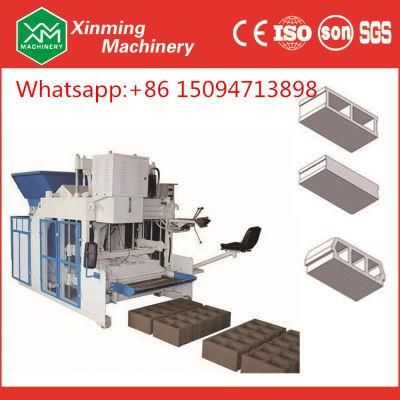 Easy Movable Automatic Egg Laying Concrete Cement Hollow Brick Making Machine for Construction Materials