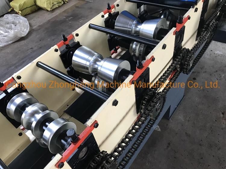 Glazed Metal Roof Ridge Cap Cold Roll Forming Machine Production Line