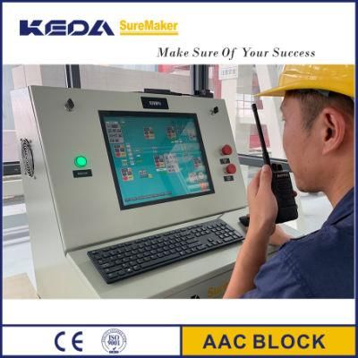 Automatic AAC Production Machine for Lightweight Block Making with CE