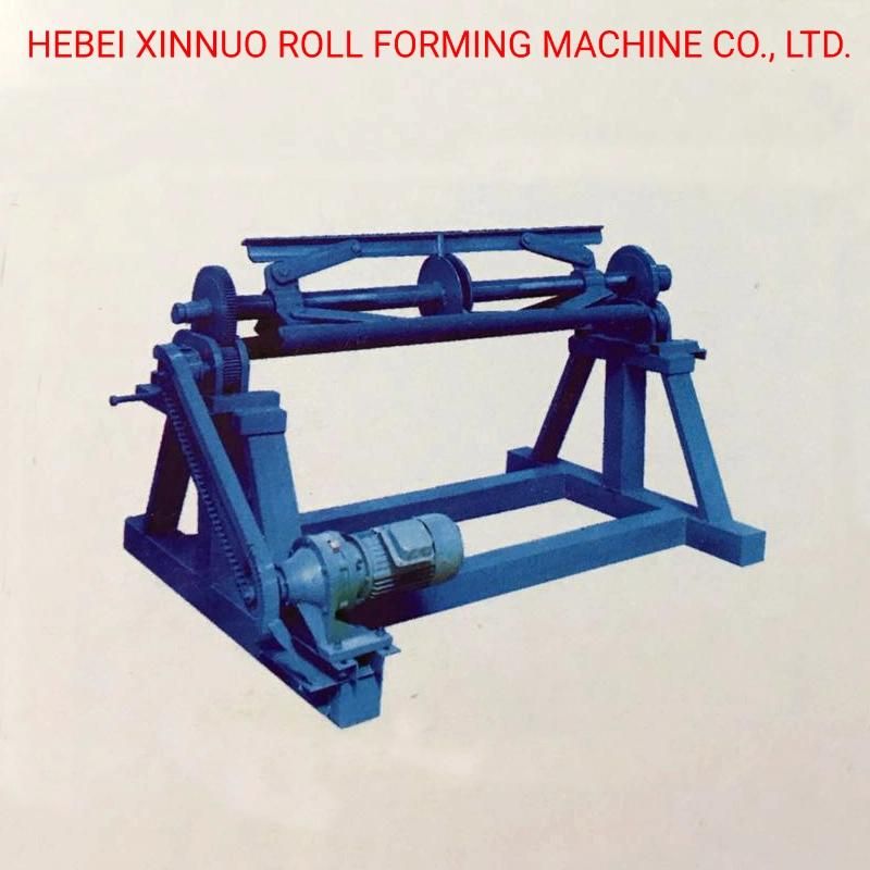 Spot Goods Automatic / Manual Hydraulic Decoiler for Cold Roll Forming Machine