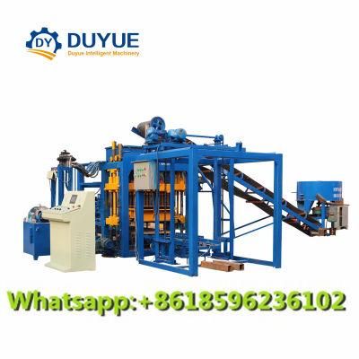 Qt5-15 Convenient Operate Paving Bricks Moulds Cement Brick Machine Rate Paving Brick Making Machine High Efficient and Low Cost