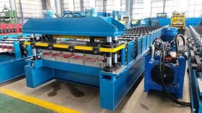 Ibr Trapezoidal Shaped Roof Sheet Metal Roofing Roll Forming Machine
