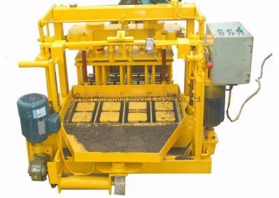 Qtm40-3A Egg Layer Manual Concrete Block Brick Making Machine