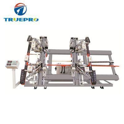 Automatic Vertical PVC Plastic Window Four Corner Welding Machine