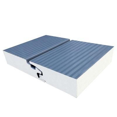 Galvanized Embossed Fire Proof Exterior and Interior 16mm Insulation Metal PU Sandwich Panel EPS Rockwool Sandwich Panel Machine