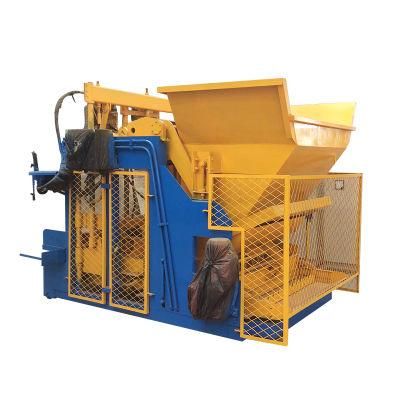 Qmy12-15 Mobile Egg Laying Hollow Cement Concrete Block/Brick Making Machine in China