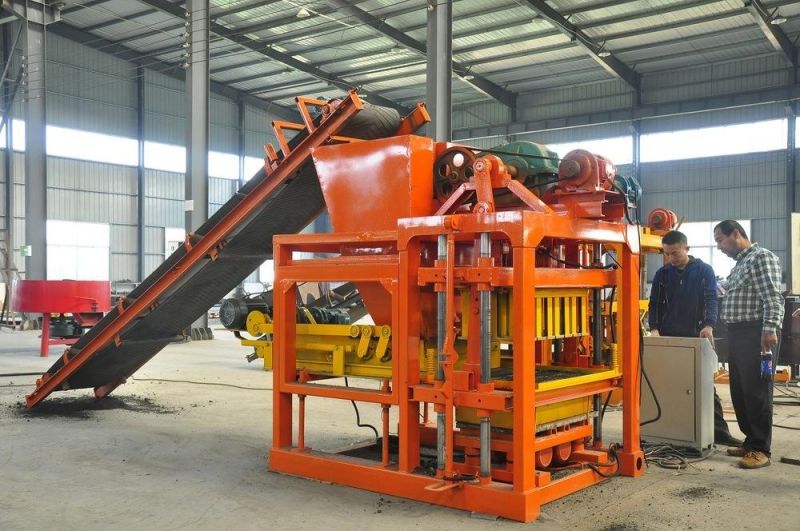 Qhj4-28 Automatic Cement Brick Making Machine /Full-Automatic Cement Brick Making Machine/Cement Interlocking Hollow Brick Block Making Machine